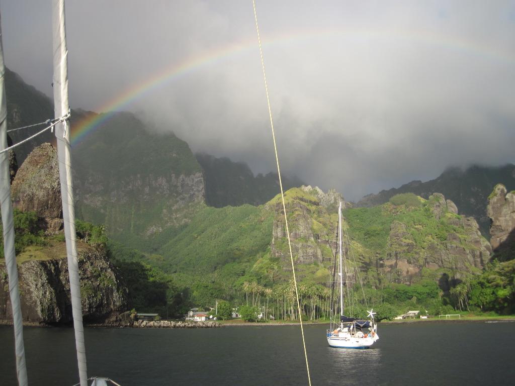 Anchorage in Hanavave Bay, or the Bay of Virgins