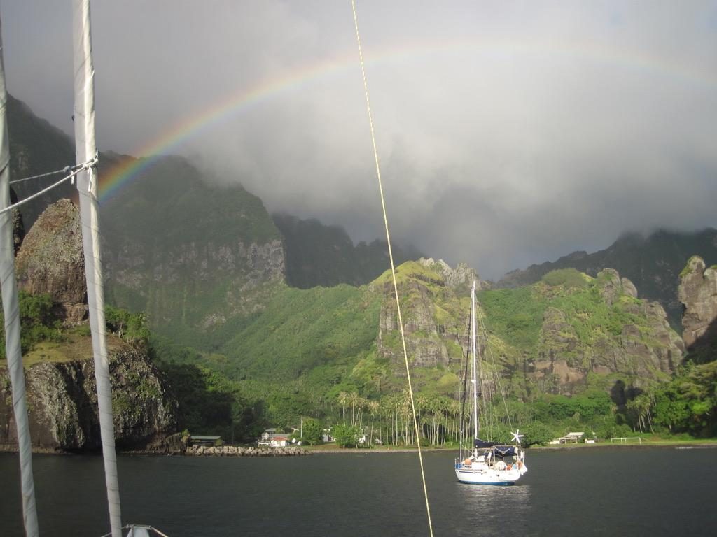 Anchorage in Hanavave Bay, or the Bay of Virgins