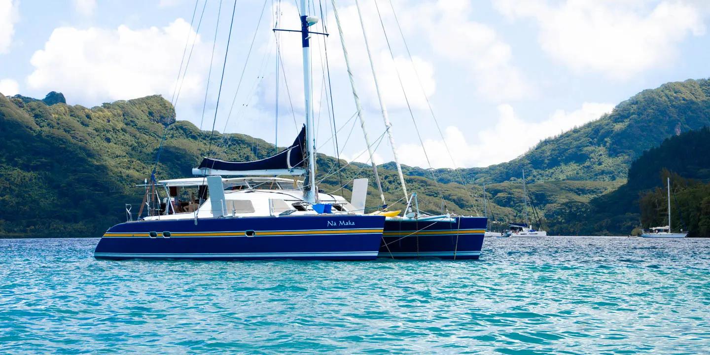 Namaka, catamaran Tahiti Guest Boat en croisière