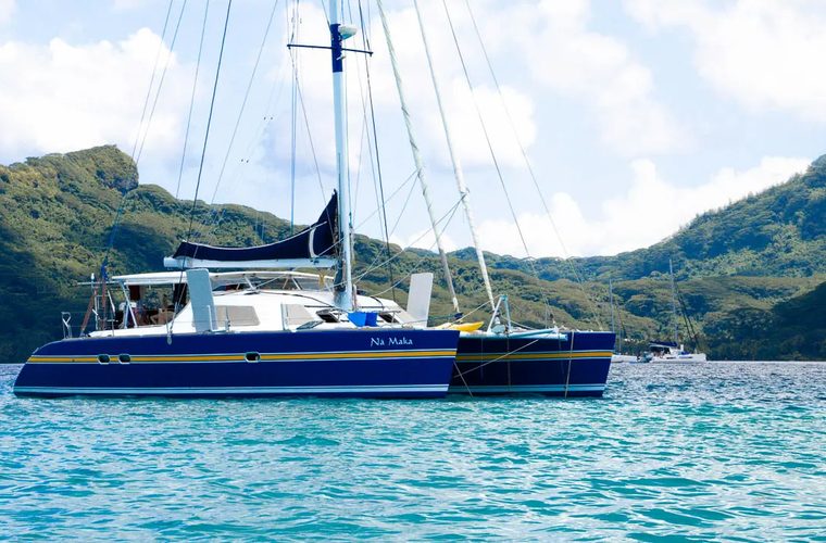 Namaka, catamaran Tahiti Guest Boat en croisière