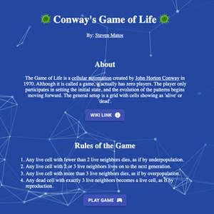 My Conway's Game of life