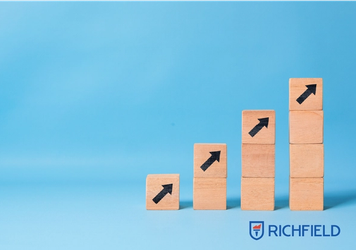 Image of building blocks and Richfield logo.