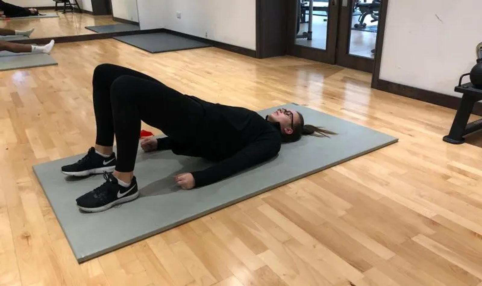 Glute bridge
