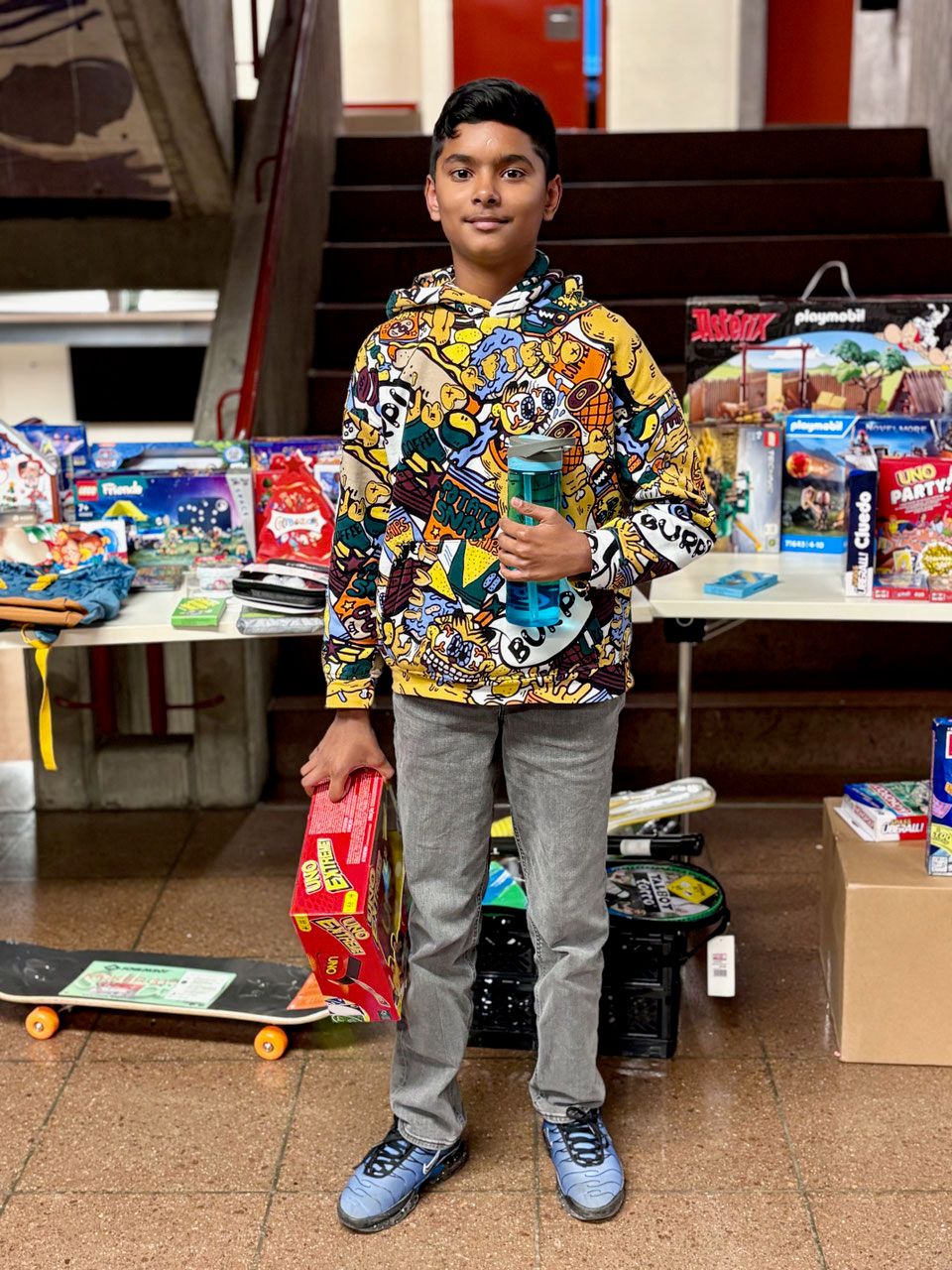 ...und Felix Kachappilly Thomas war der beste Glarner Junior.