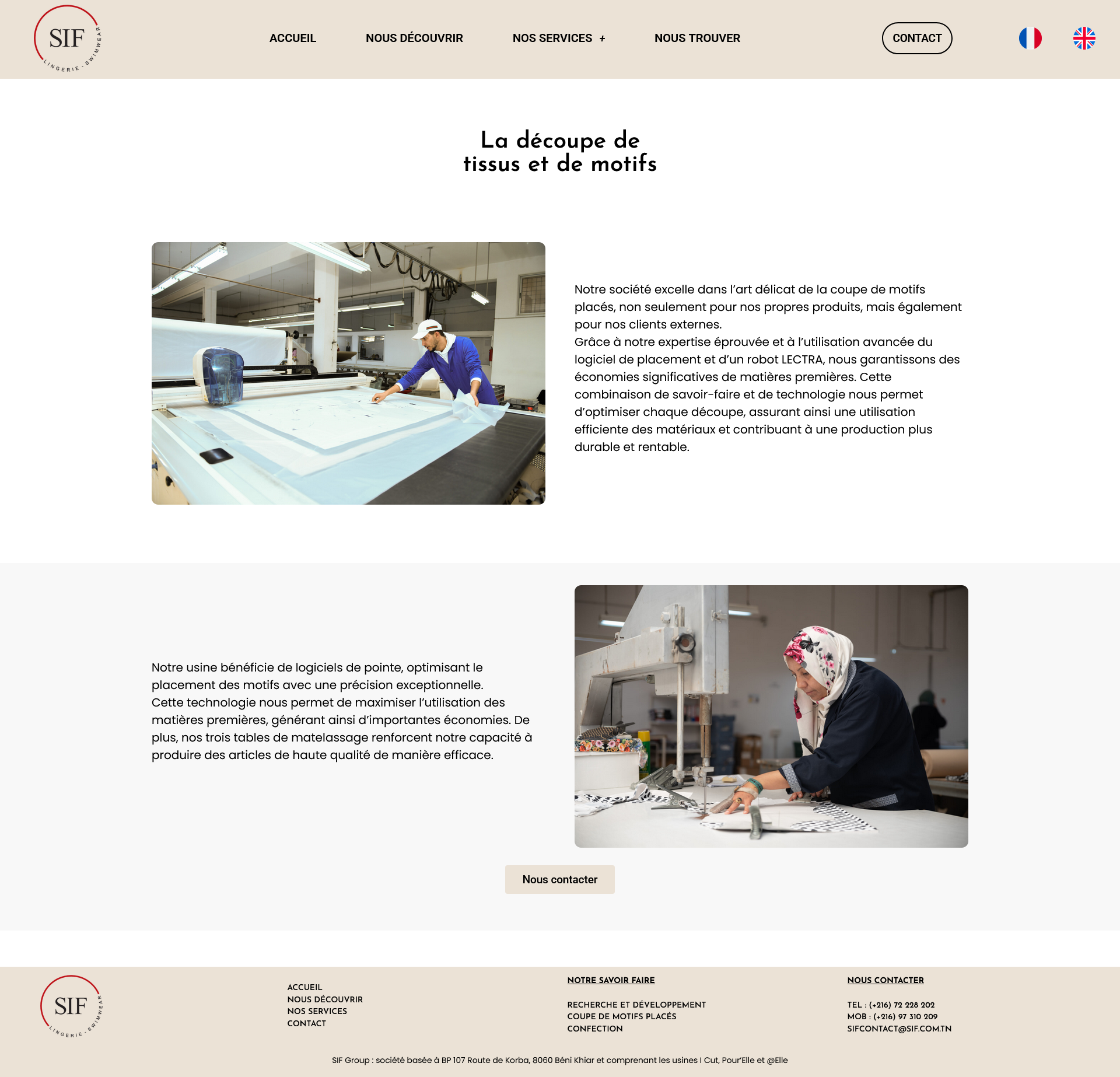 Capture du projet