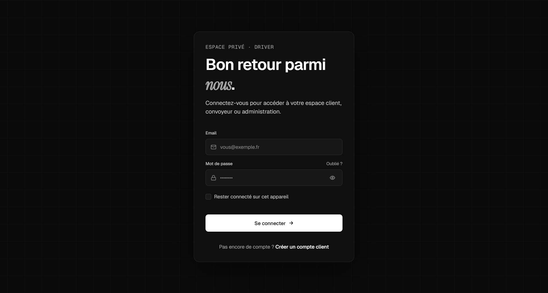 Capture du projet