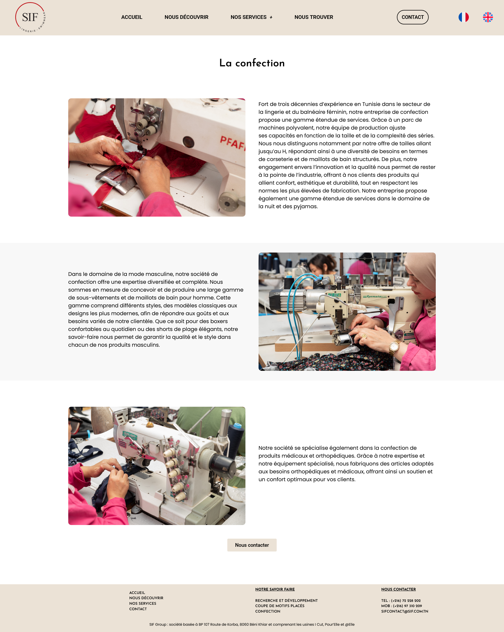 Capture du projet