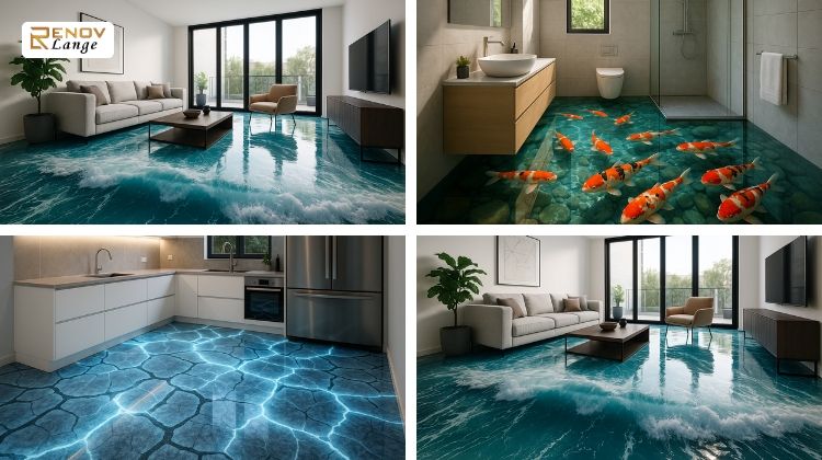 3D Epoxy Boden – Kunst am Boden