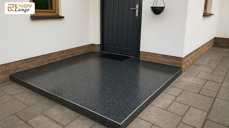 Außentreppe sanieren Steinteppich