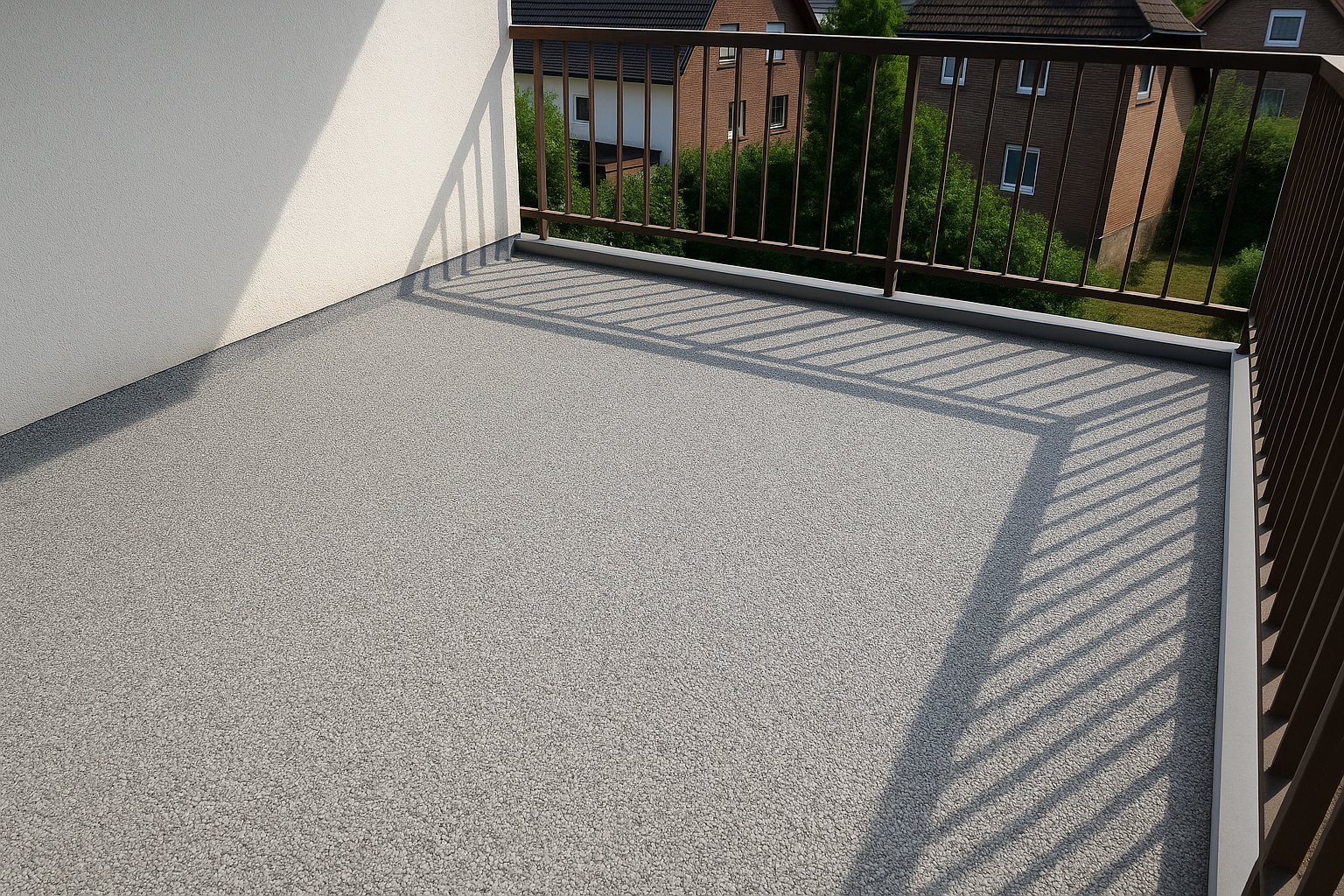 Balkon sanieren? Vertrauen Sie dem Steinteppich Verleger
