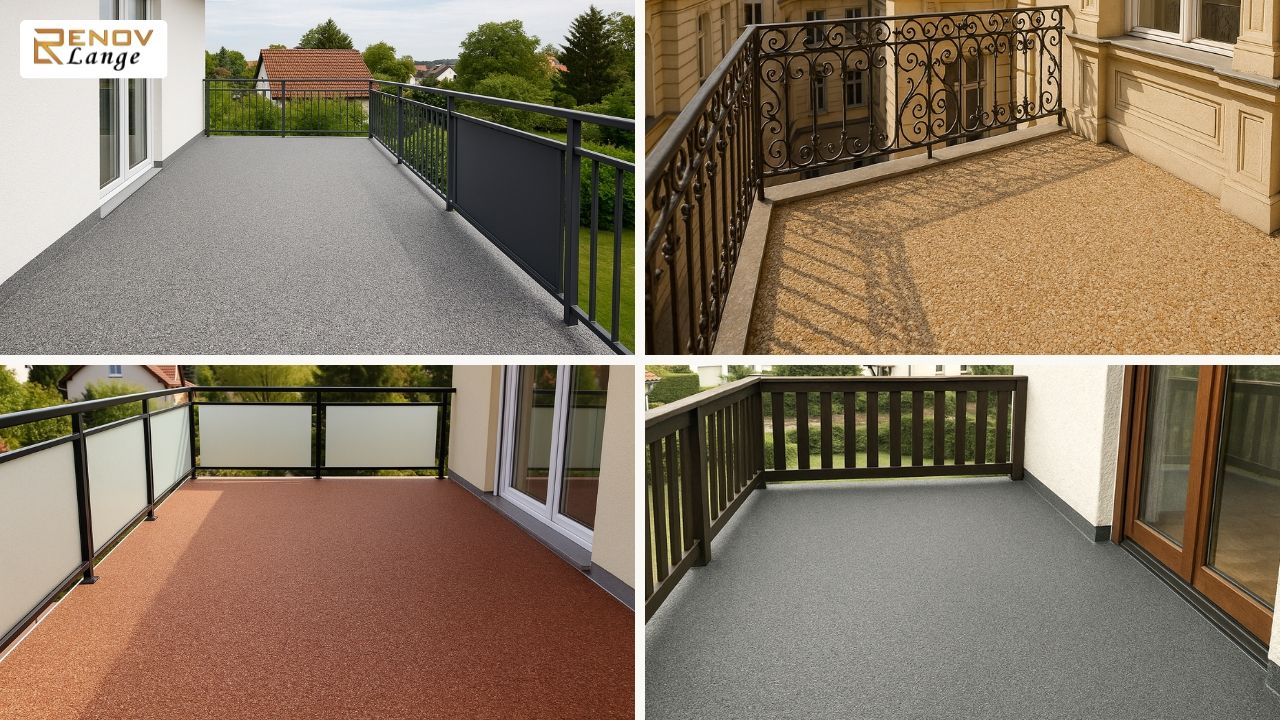 Wetterfest & elegant: Steinteppich für Terrassen.