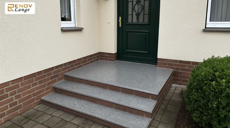 Treppenstufen aus Stein sanieren