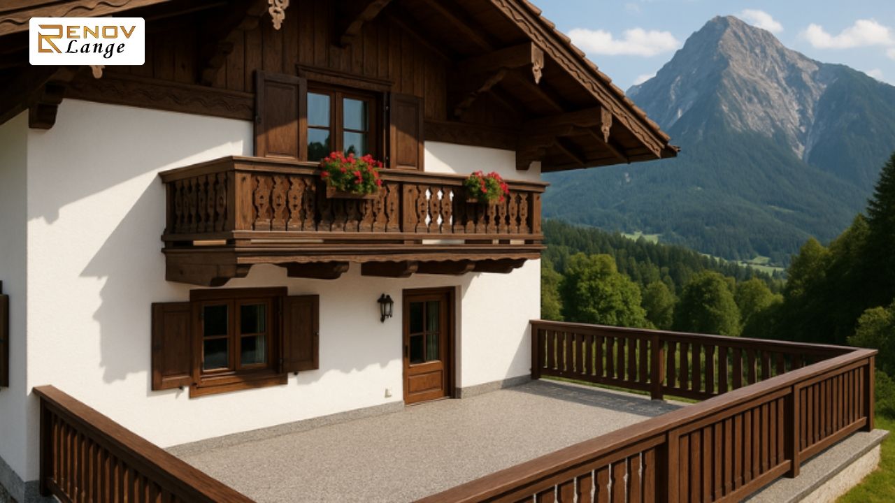 Steinteppich auf Balkon = Mehr Stil, weniger Sorgen.