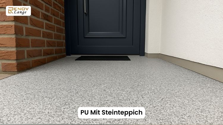 Steinteppich + PU: Elastisch, stark und elegant