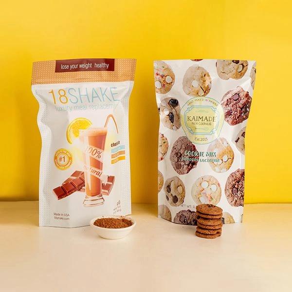 Custom cookie bags designed for secure and stylish cookie packaging