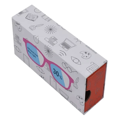 Custom sunglass packaging designed for secure and stylish eyewear storage