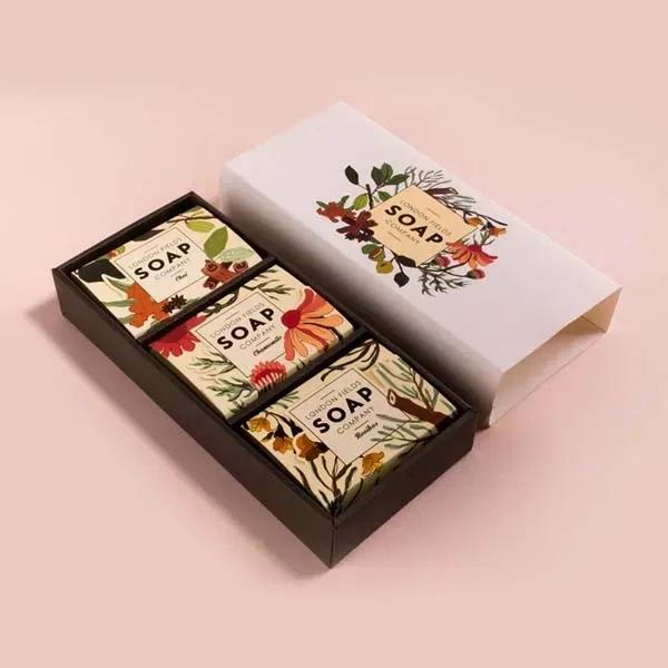 Affordable soap packaging sleeves tailored for retail, gifting, and boutique packaging in USA