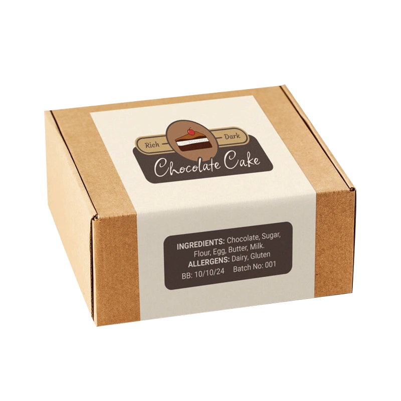 Custom cake boxes for elegant and secure dessert packaging