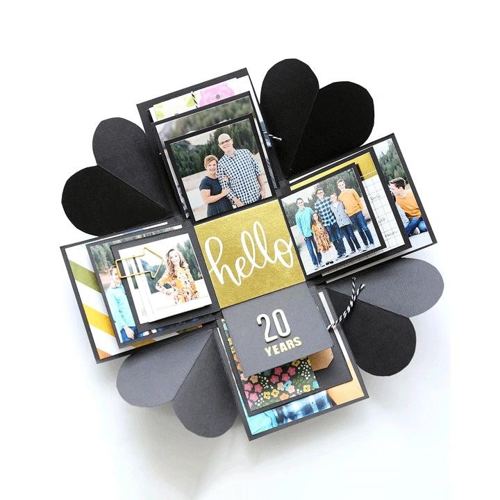 Custom explosion boxes for unique and creative gift packaging