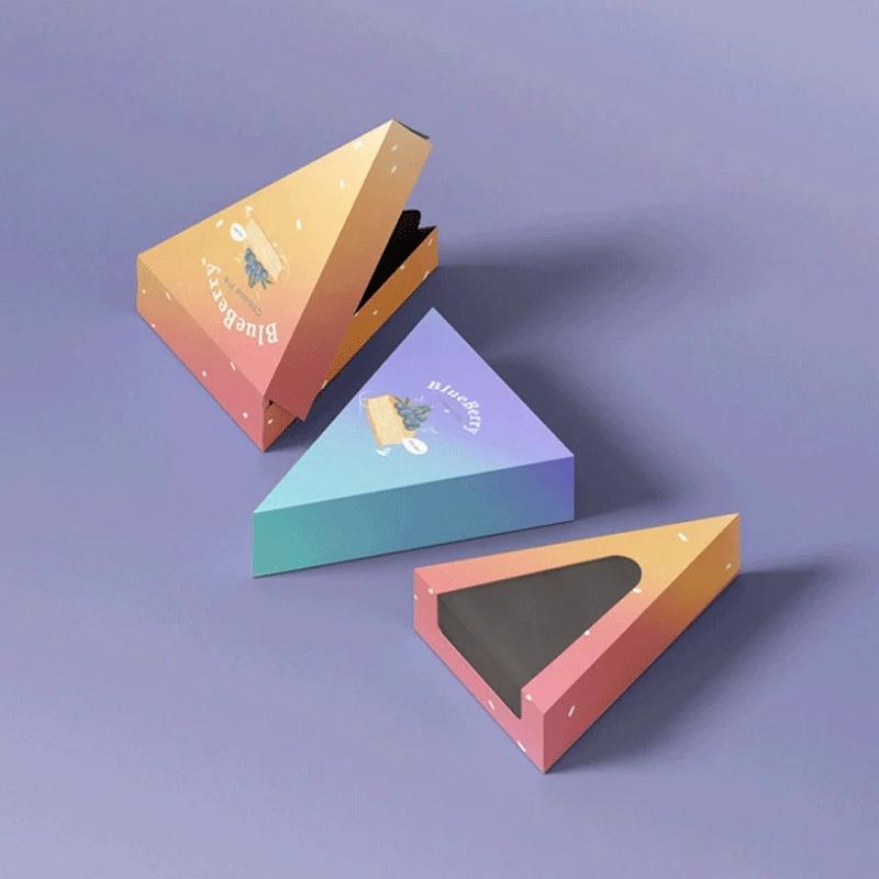 Pie boxes with logo printing to enhance brand identity and presentation