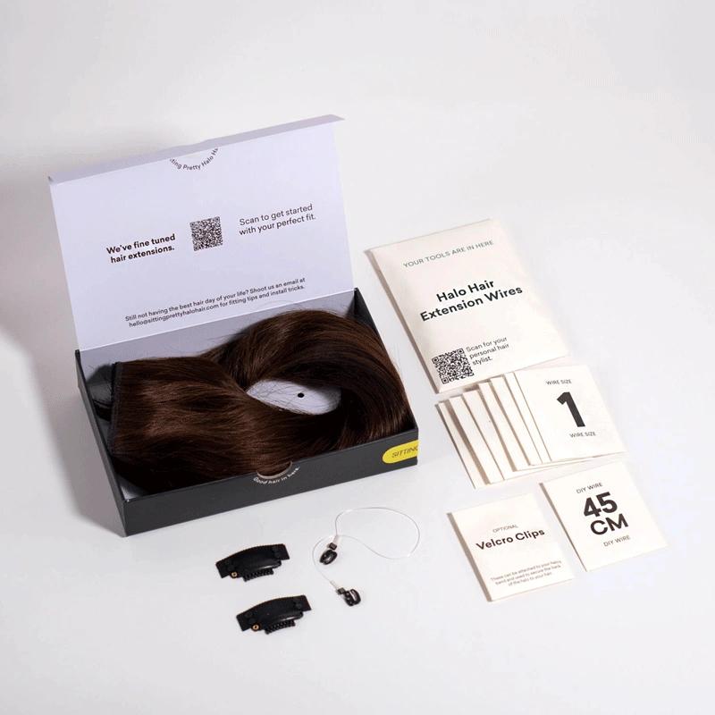 High-Quality Hair Extension Boxes with Custom Logo Printing