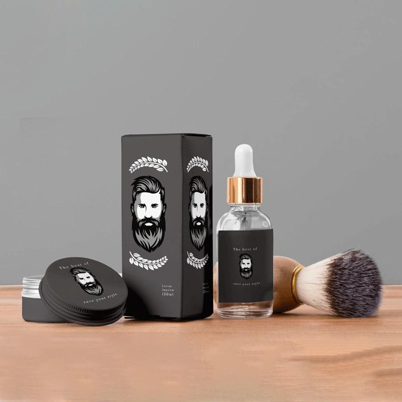 High-quality beard oil boxes with durable and elegant designs