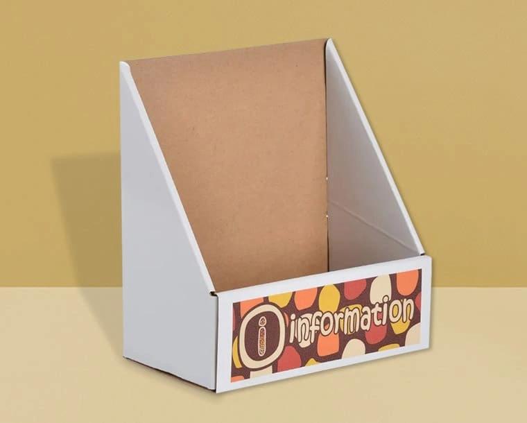 Affordable corrugated display boxes perfect for retail displays and promotions