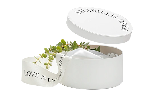 High-Quality Round Boxes with Custom Logo Printing