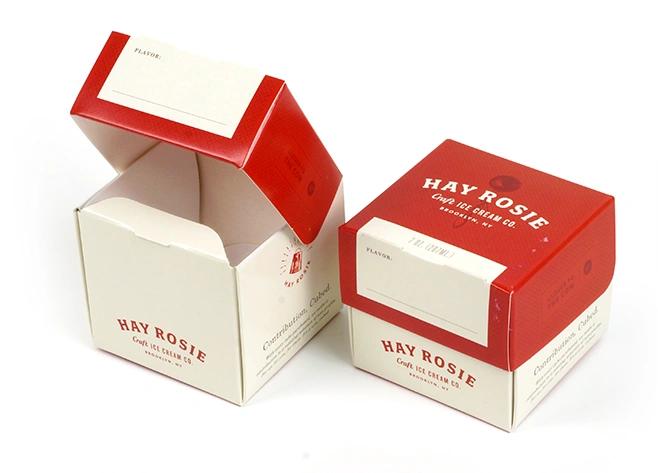 Wholesale ice cream boxes ideal for bulk packaging orders for retailers and parlors