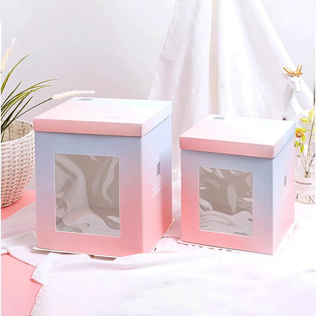 Wholesale tall cake boxes ideal for bulk packaging for bakeries and events
