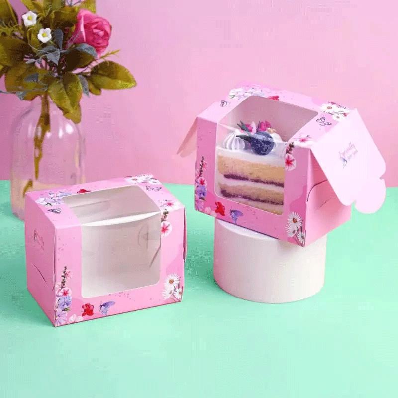High-quality printed cake boxes designed for stylish cake presentations