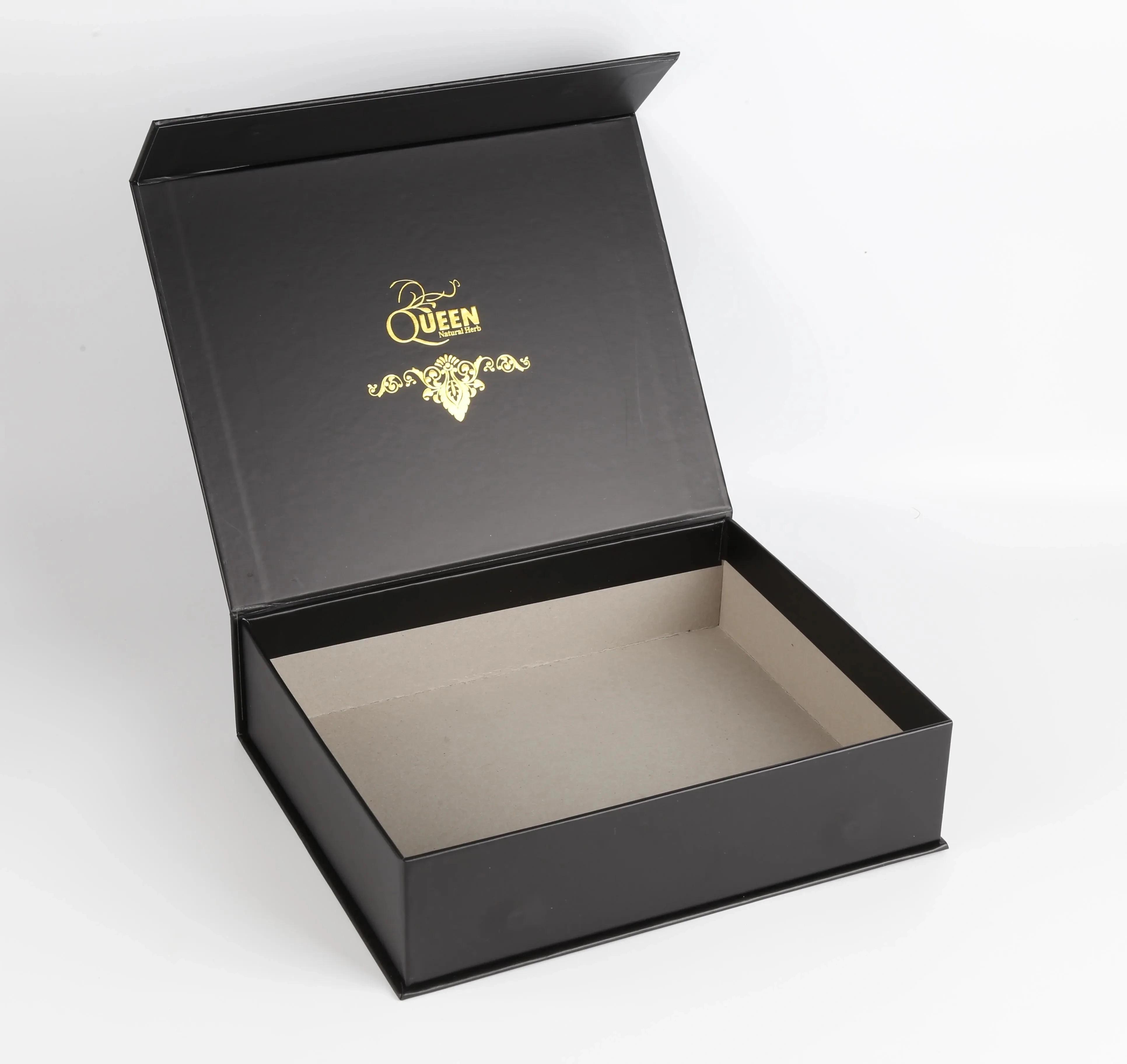 Luxury book boxes with logo printing to enhance branding and elegance