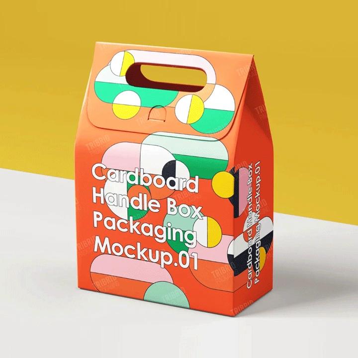 Gable boxes with logo printing for professional branding