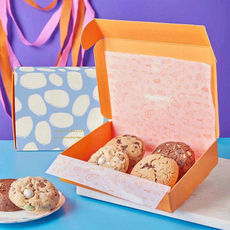Biscuit boxes with logo printing to enhance brand visibility and appeal