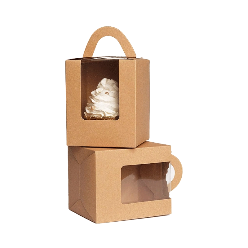 Affordable kraft cupcake boxes tailored for retail, gifting, and eco-conscious celebrations