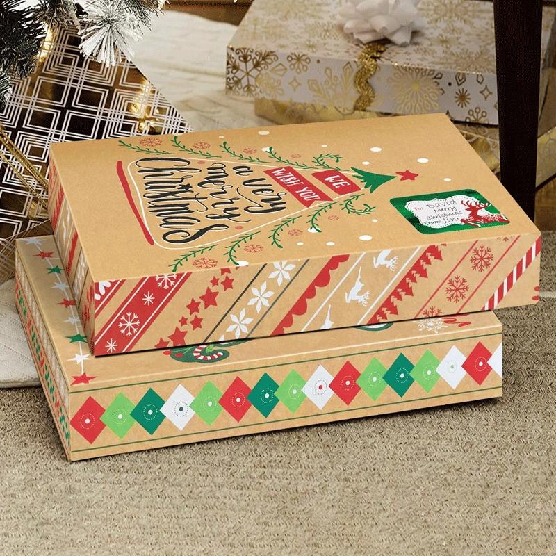 Affordable clothing Christmas boxes perfect for gifts and retail packaging