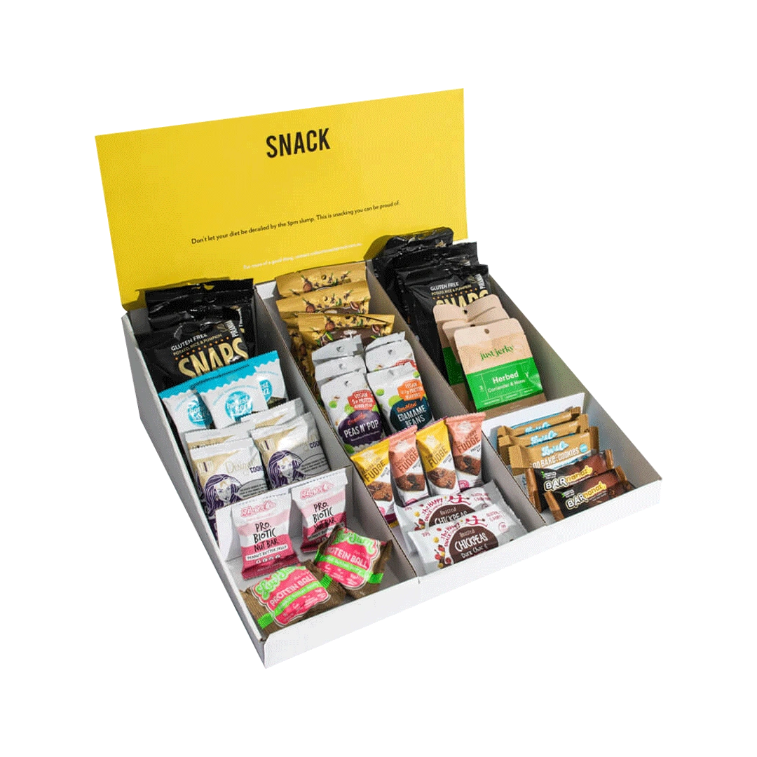 Custom snacks boxes designed for secure and attractive food packaging