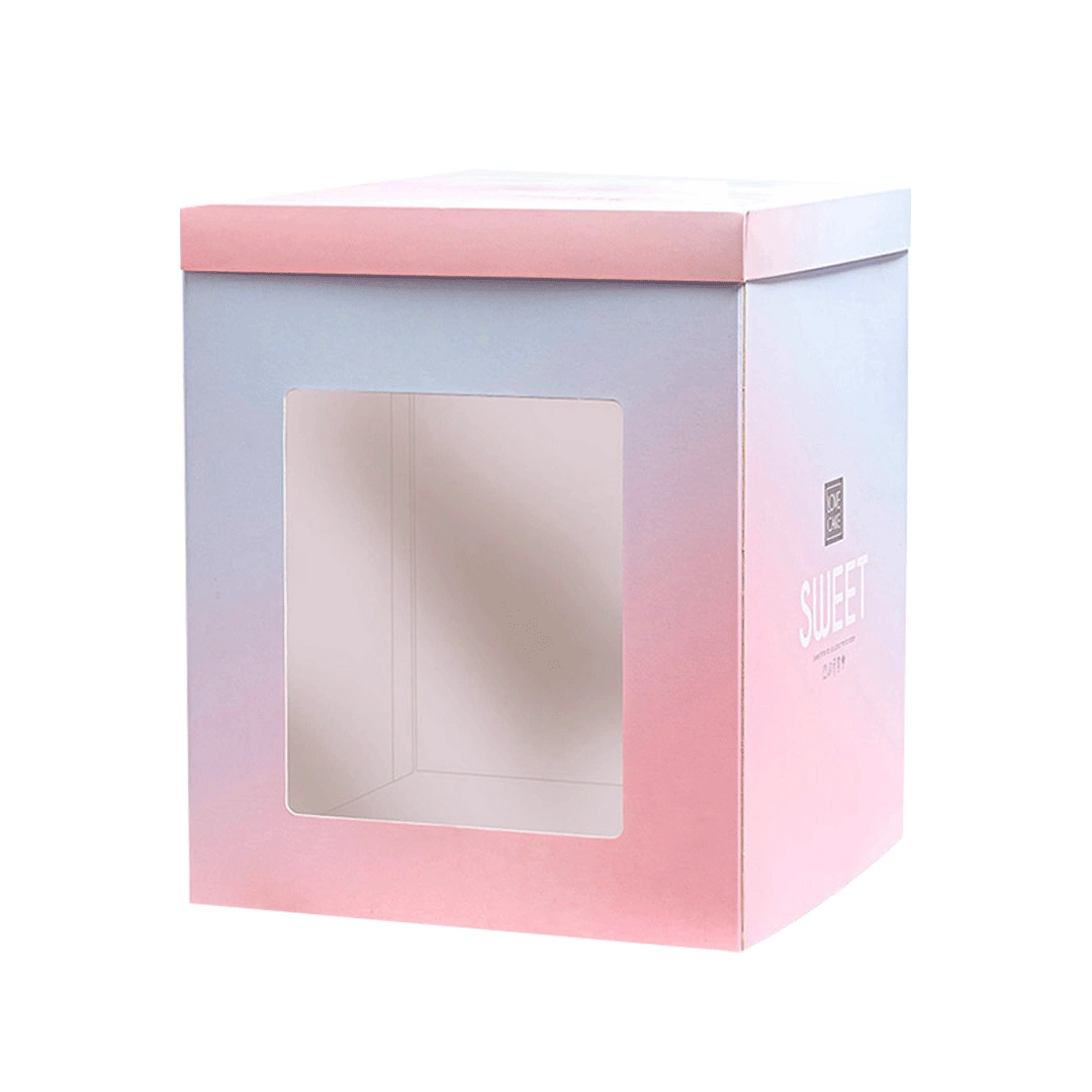 Custom tall cake boxes designed for elegant and secure dessert packaging