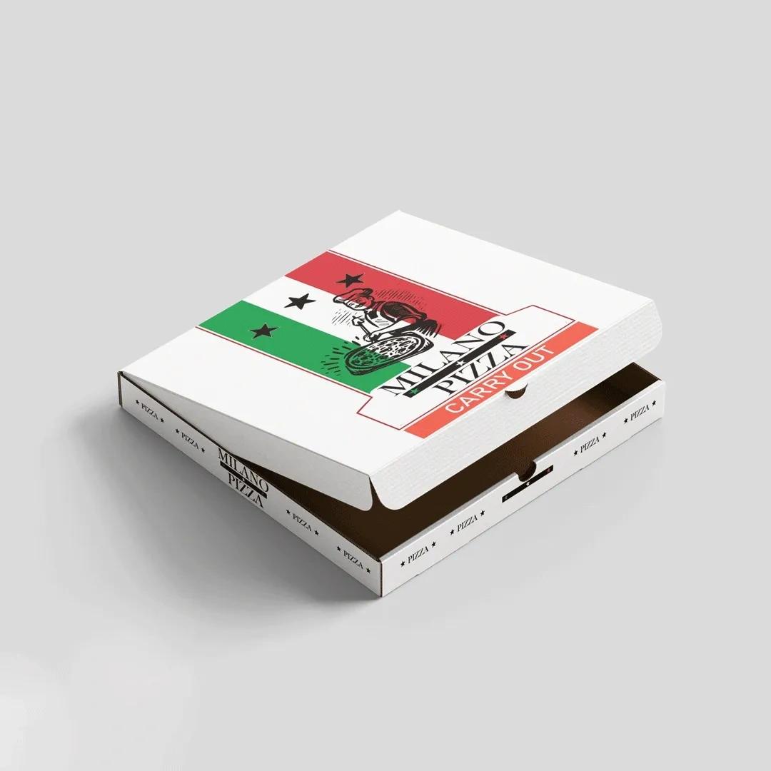Custom pizza boxes designed for fresh and secure food packaging