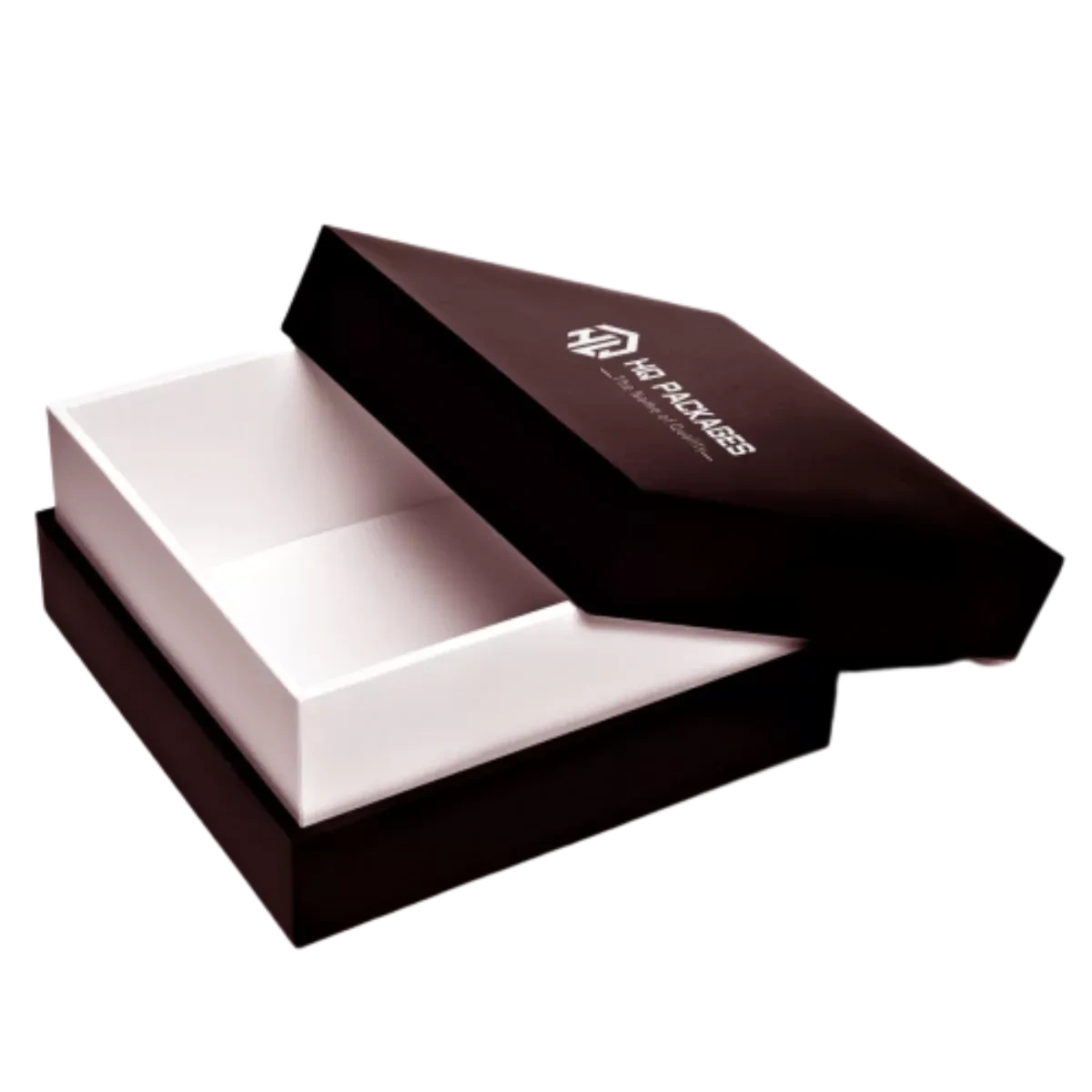 Affordable two-piece rigid boxes tailored for gifting, retail, and specialty product packaging