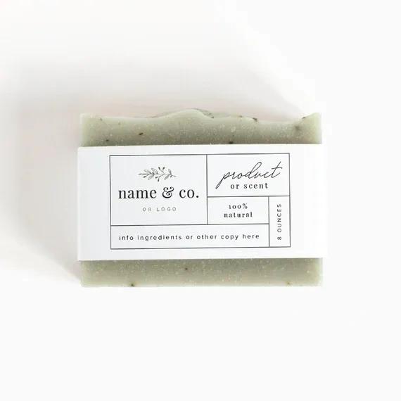High-quality printed soap sleeves crafted for durability and neat product wrapping