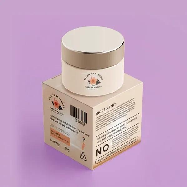 High-Quality Cosmetic Cardboard Boxes with Custom Logo Printing