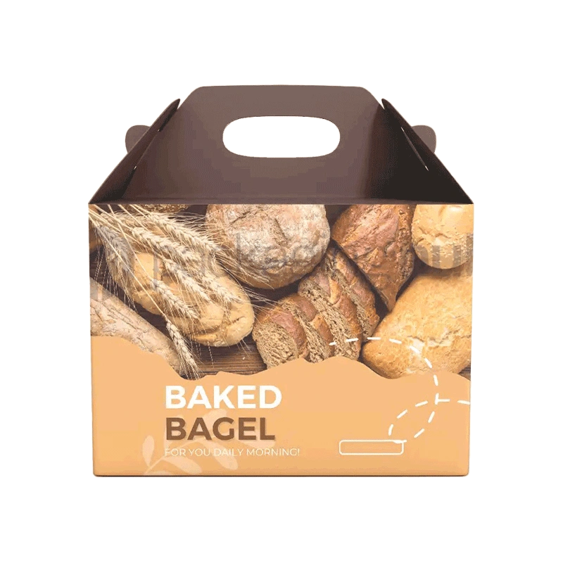 Custom bagel boxes designed for secure and stylish bagel packaging