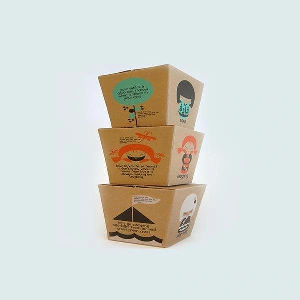 Custom noodle boxes designed for secure and stylish food packaging