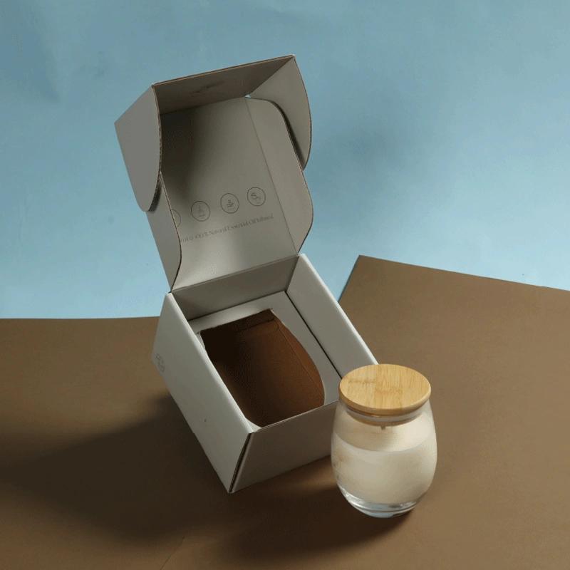 White CBD mailer boxes for clean and secure packaging in USA