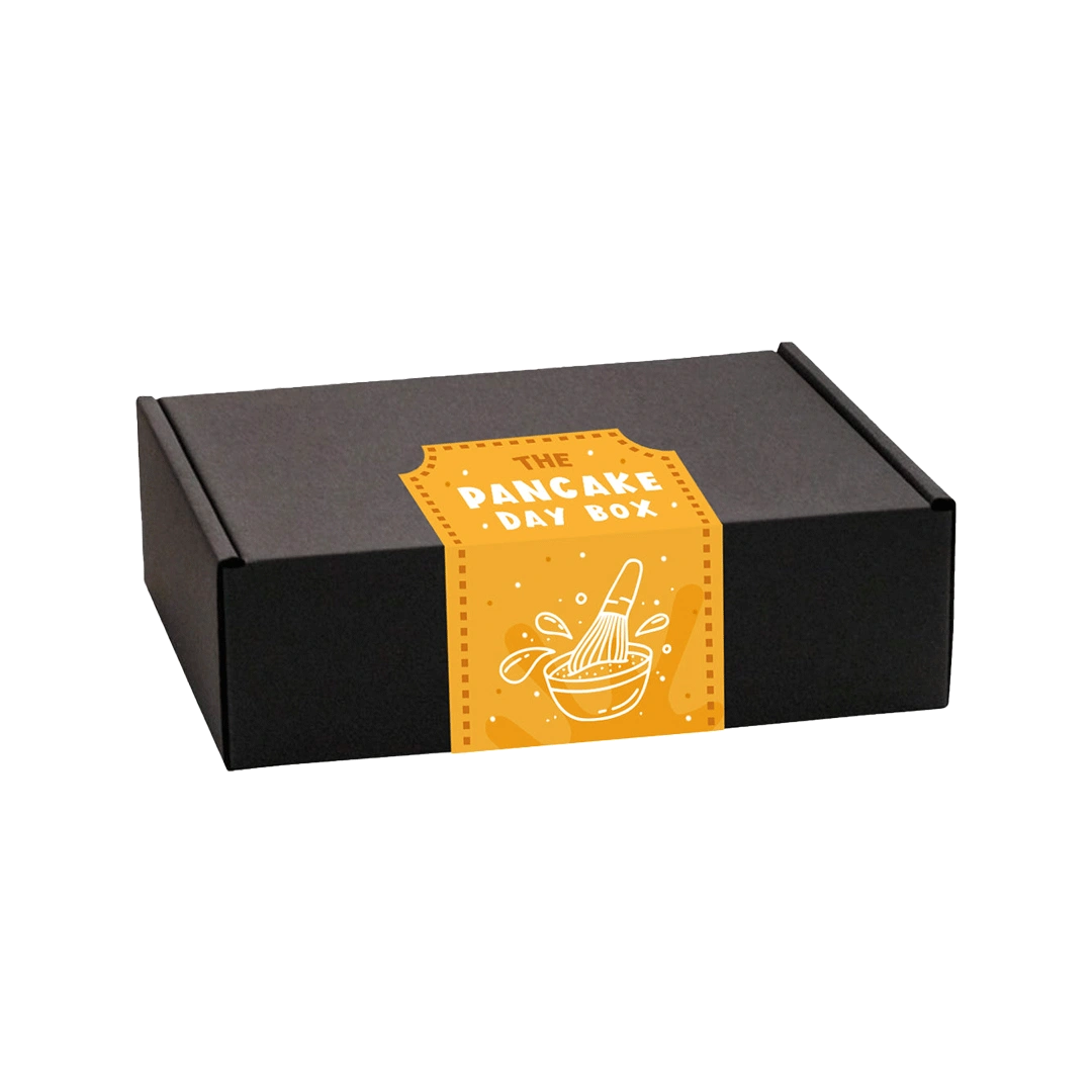 Custom pancake boxes designed for secure and stylish food packaging
