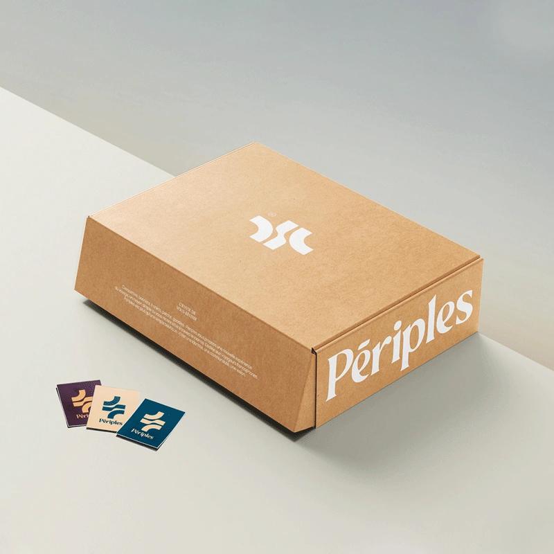 Kraft Mailer Boxes with Logo for Sustainable Branding