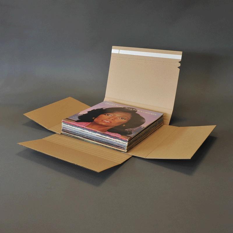 Vinyl Record Mailers with Logo for Branded Packaging