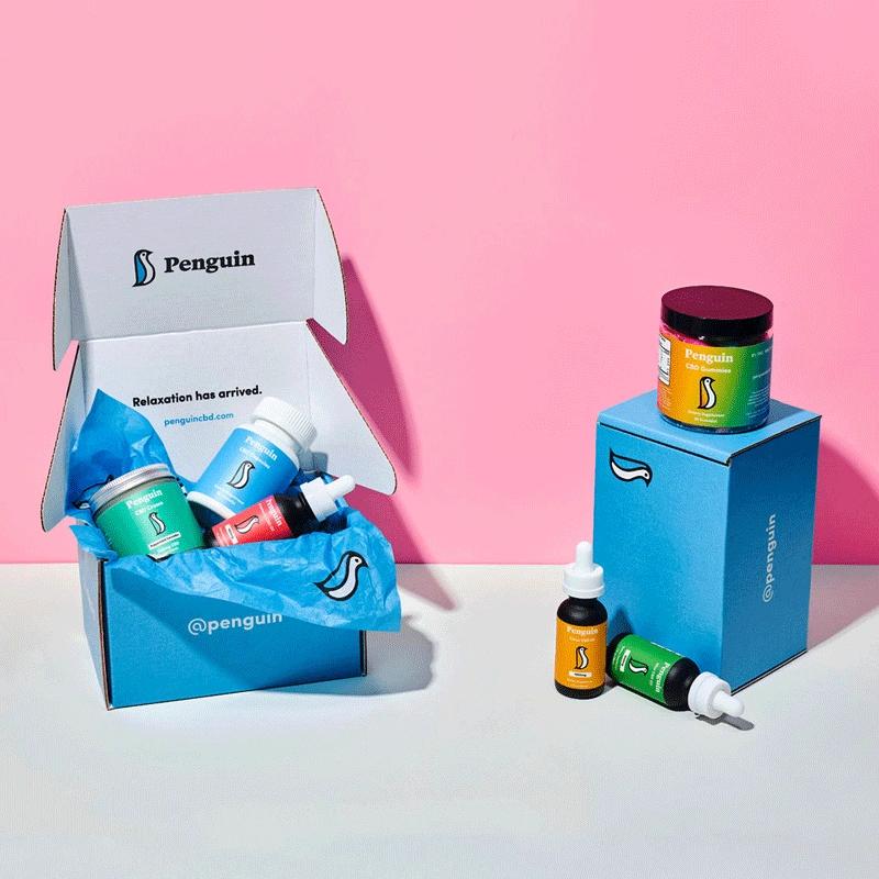 Premium CBD gummies boxes for packaging in USA
