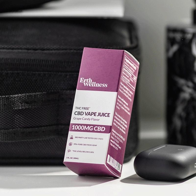 Premium cardboard vape box with secure closure